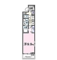 オリーブ 201 ｜ 福岡県久留米市高良内町2843-1（賃貸アパート1K・2階・32.22㎡） その2