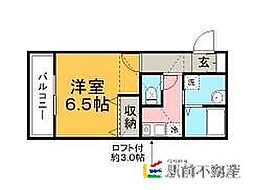 間取図画像 1K