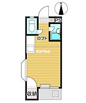 パールハイツ 201 ｜ 福岡県久留米市津福本町52-6（賃貸アパート1R・2階・17.39㎡） その2