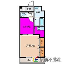 サウスヒルズ 102 ｜ 福岡県久留米市南2丁目21-66（賃貸マンション1DK・1階・30.52㎡） その2