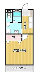 F・Gem 1Kの間取図画像