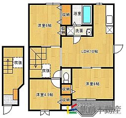 間取図画像 3LDK