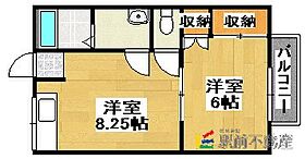 メゾン若宮 201 ｜ 佐賀県神埼市神埼町田道ケ里2509-1（賃貸アパート1DK・2階・31.47㎡） その2