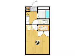 間取図画像 1K