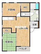 ミ・カーサ鷹ノ尾 201 ｜ 福岡県柳川市大和町鷹ノ尾1131-11（賃貸アパート2LDK・2階・56.31㎡） その2