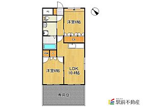 ラ・ファミーユHA 101 ｜ 福岡県柳川市間28-1（賃貸アパート2LDK・1階・51.30㎡） その2