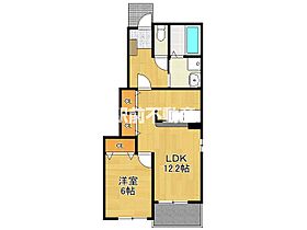 フルーブ・レゾネートH棟 101 ｜ 福岡県大川市北古賀268-1（賃貸アパート1LDK・1階・45.72㎡） その2