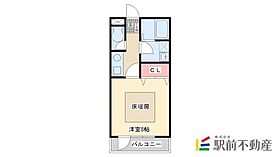 パールハイムII 303 ｜ 福岡県八女市納楚370-7（賃貸マンション1K・3階・26.42㎡） その2