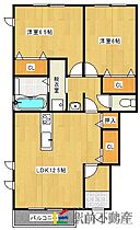 福岡県三潴郡大木町大字笹渕1097-1（賃貸アパート2LDK・1階・59.19㎡） その2