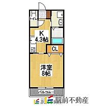 Peace志 B103 ｜ 福岡県筑後市大字志71（賃貸アパート1K・1階・29.81㎡） その2