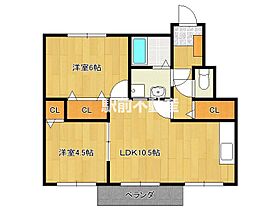 メゾンド・シュトラス 103 ｜ 福岡県八女市馬場896（賃貸アパート2LDK・1階・49.76㎡） その2