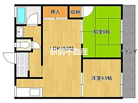 広川ハイツB棟 201 ｜ 福岡県八女郡広川町新代1351-9（賃貸アパート2LDK・2階・51.00㎡） その2