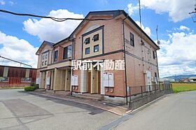 ボンヌ・シャンス二番館 204 ｜ 福岡県八女市蒲原124-2（賃貸アパート1LDK・2階・41.98㎡） その1