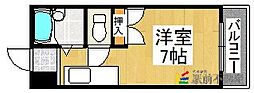 藤田マンション ワンルームの間取図画像