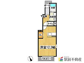 レジデンス・ネオI 104 ｜ 福岡県大川市上巻423-6（賃貸アパート1R・1階・32.90㎡） その2