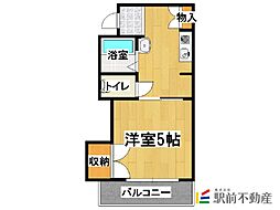 間取図画像 1K