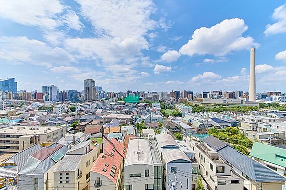 屋上からの開放...