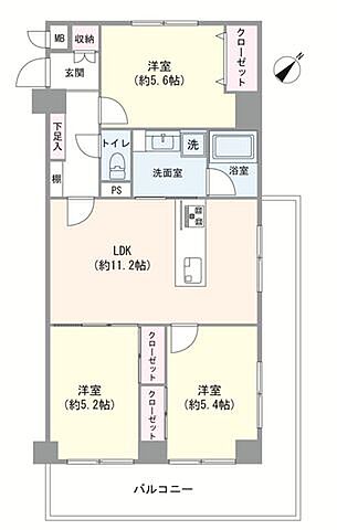 間取り エンゼルハイム東六郷 2階/-