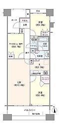 間取図画像 2SLDK