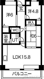 間取図画像 3LDK
