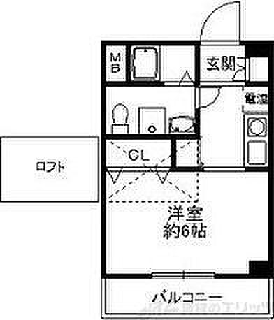 ベルデビエント千里山 208｜大阪府吹田市千里山西５丁目(賃貸マンション1R・2階・20.79㎡)の写真 その2