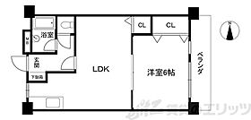 三吉マンション 205 ｜ 大阪府茨木市玉櫛１丁目2-1（賃貸マンション1LDK・2階・36.45㎡） その2