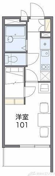 レオパレス南高浜 208｜大阪府吹田市南高浜町(賃貸マンション1K・2階・19.87㎡)の写真 その2