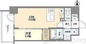 ズーノクルーズ江坂 301 ｜ 大阪府吹田市垂水町３丁目23-25（賃貸マンション1LDK・3階・33.37㎡） その2