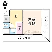 王子ビル  ｜ 大阪府茨木市竹橋町2-2（賃貸マンション1K・4階・18.60㎡） その2