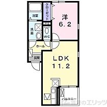 プチ・ヴィラージュ 202 ｜ 大阪府茨木市丑寅２丁目6-6（賃貸アパート1LDK・2階・41.00㎡） その2