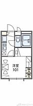 レオパレスＷｉｎｇ 106 ｜ 大阪府高槻市辻子１丁目2-3（賃貸アパート1K・1階・19.87㎡） その2