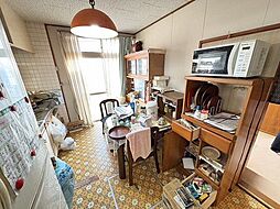 香寺町須加院戸建 4DKのリビング/ダイニング