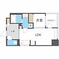 デュオフラッツ西新WEST7階8.6万円