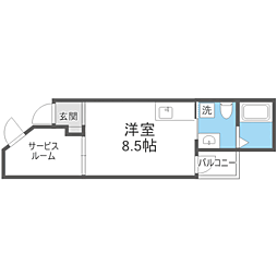 間取図画像 ワンルーム