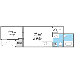間取図画像 ワンルーム