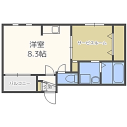 間取図画像 ワンルーム