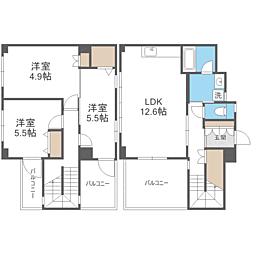 間取図画像 3LDK