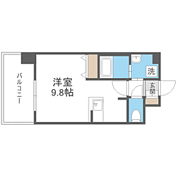 間取図画像 ワンルーム