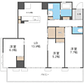 ラクレイス香椎照葉11階14.0万円