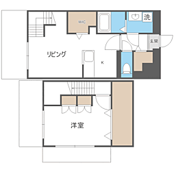 MODERN EIGHT高宮lieto 1LDKの間取図画像