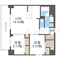 S-RESIDENCE薬院aureate5階23.0万円