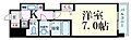プレサンス谷町キャトル13階7.2万円
