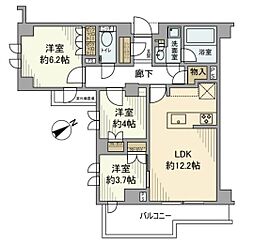 オープンレジデンシア目白フロントコート 3LDKの間取図画像