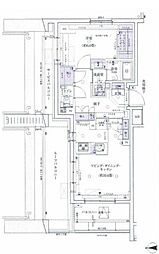 レジデンシャル池袋本町 1LDKの間取図画像
