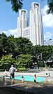 新宿中央公園（877m）