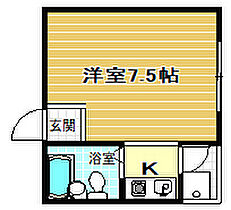 メゾン白鳥パート3  ｜ 大阪府羽曳野市白鳥1丁目（賃貸マンション1R・2階・18.00㎡） その2