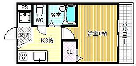 須賀OKIハウス  ｜ 大阪府富田林市須賀2丁目（賃貸マンション1K・1階・20.00㎡） その2