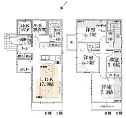 片平3丁目新築戸建　Ｂ号棟