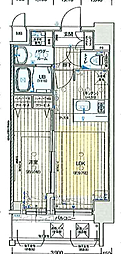 アドバンス大阪ソルテ 1Kの間取図画像
