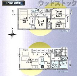 三鷹市野崎1丁目 新築一戸建て 3号棟